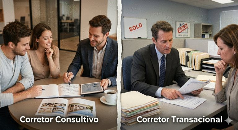 Venda consultiva ou venda transacional: qual a melhor forma de comprar um imóvel com segurança?